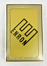 Vintage ENRON Energy PLAYING CARDS Full Deck 'Own a Piece Financial Scam History