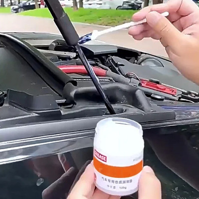 1pc Car Door Lubricant Grease 100g Anti-Noise Rust Prevention Maintenance Oil