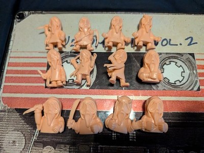 Fesh/pink Ghostface Tiny Mights Culturefly horror mini figures