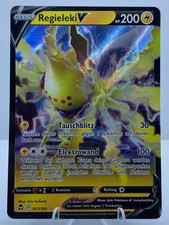 Carta Pokémon Regieleki V 057/195 Rare Holo • Set Vento di Tempesta Argento Italiano