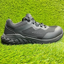 Keen Utility Tempe Mens Size 10EE Black Composite Carbon Toe Safety Work Shoes