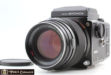  N MINT  Zenza Bronica ETRC Film Camera MC 105mm f4 Lens Waist level From JAPAN