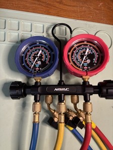 NAVAC NMG12A A2L Pro Series Manifold Gauges (NMG11A)
