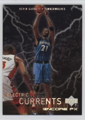 1999 Upper Deck Encore Electric Currents F/X 72/150 Kevin Garnett #EC1 HOF 0n7h