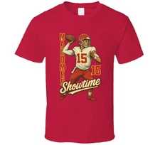 Patrick Mahomes Showtime Retro Look Sports Fan T Shirt
