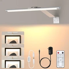 LED Picture Light with Remote,Painting Light Art Lighting,Dartboard Light 3000K