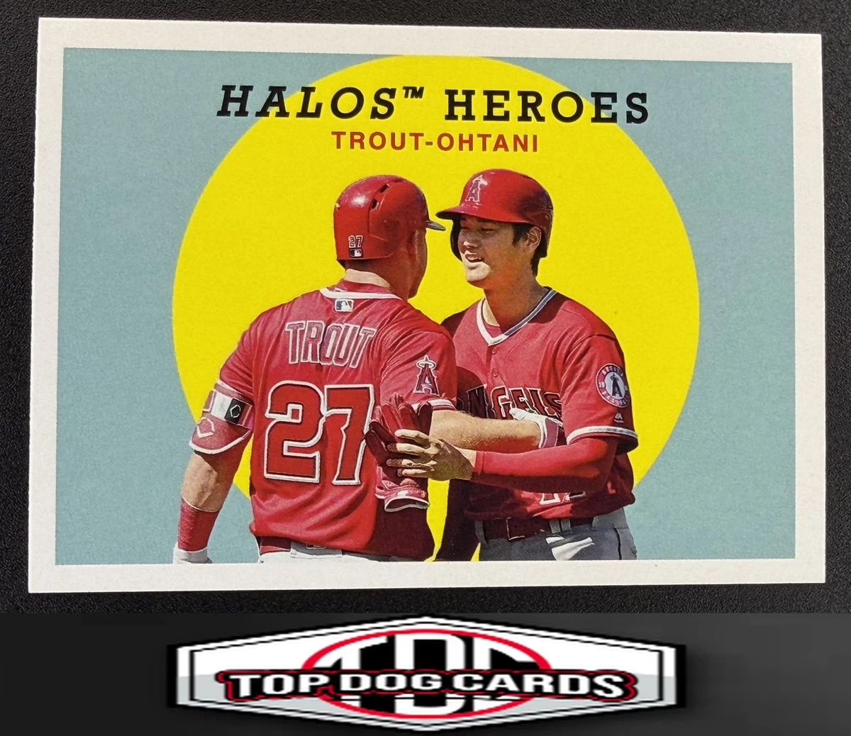 2018 Topps Archives - Mike Trout Shohei Ohtani #303 for sale | eBay