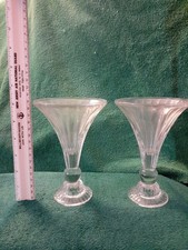 Glass Clear Vases 6 Ht. 1/2