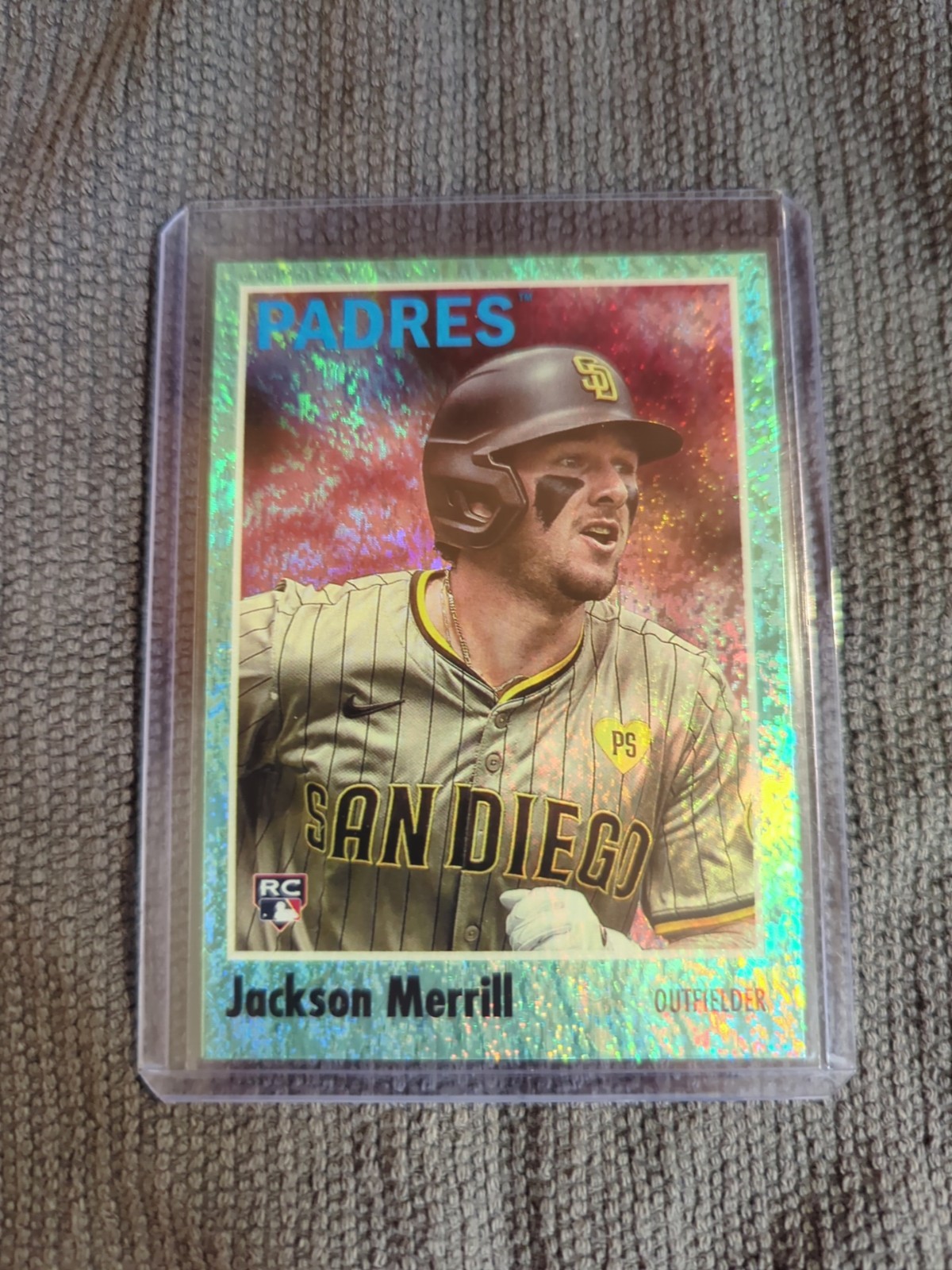 2024 Topps Archives - 1970 Topps Jackson Merrill #156 Archives Foilboard (RC)