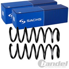 2X SACHS FAHRWERKSFEDERN HINTEN PASSEND FÜR BMW 5 LINKS+RECHTS