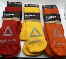 3 NEW Reebok 2 Small Youth Size 13-4 1 Medium Youth Size 4-8 Socks.