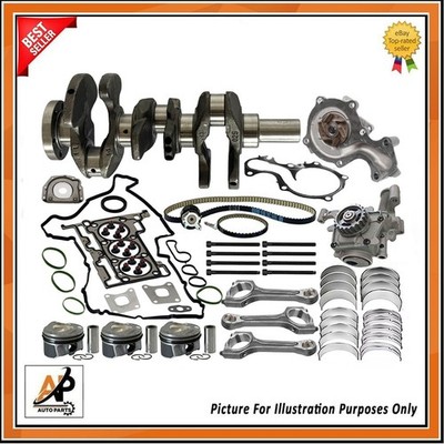 NITRATE Kurbelwelle + Weitere Motorbauteile Für FORD 1.0 EcoBoost M1DA P4JB