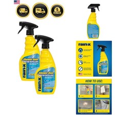 Shower Door Water Repellent, Protects Glass Shower & Doors From Soap Residue ...