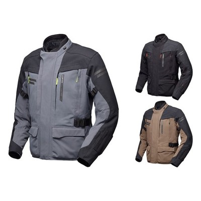 Modeka Men's Motorcycle Textile Jacket - Paneo LT - 3-Layer Laminated Jacket