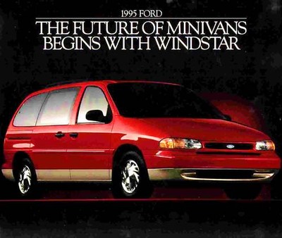 1995 Ford Windstar Factory Brochure Windstar Gl Lx Ebay