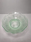 Vintage Westmoreland Woolworth Uranium Depression Glass 6" Square Bowl GLOWS