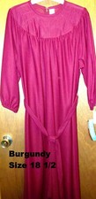 NEW Women’s Dress Size 18 ½ 3/4 Sleeve Career or Sp Occ Color Burgundy Red N123a