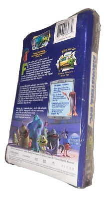 Monsters, Inc. (VHS, 2002, Clam Shell) for sale online | eBay