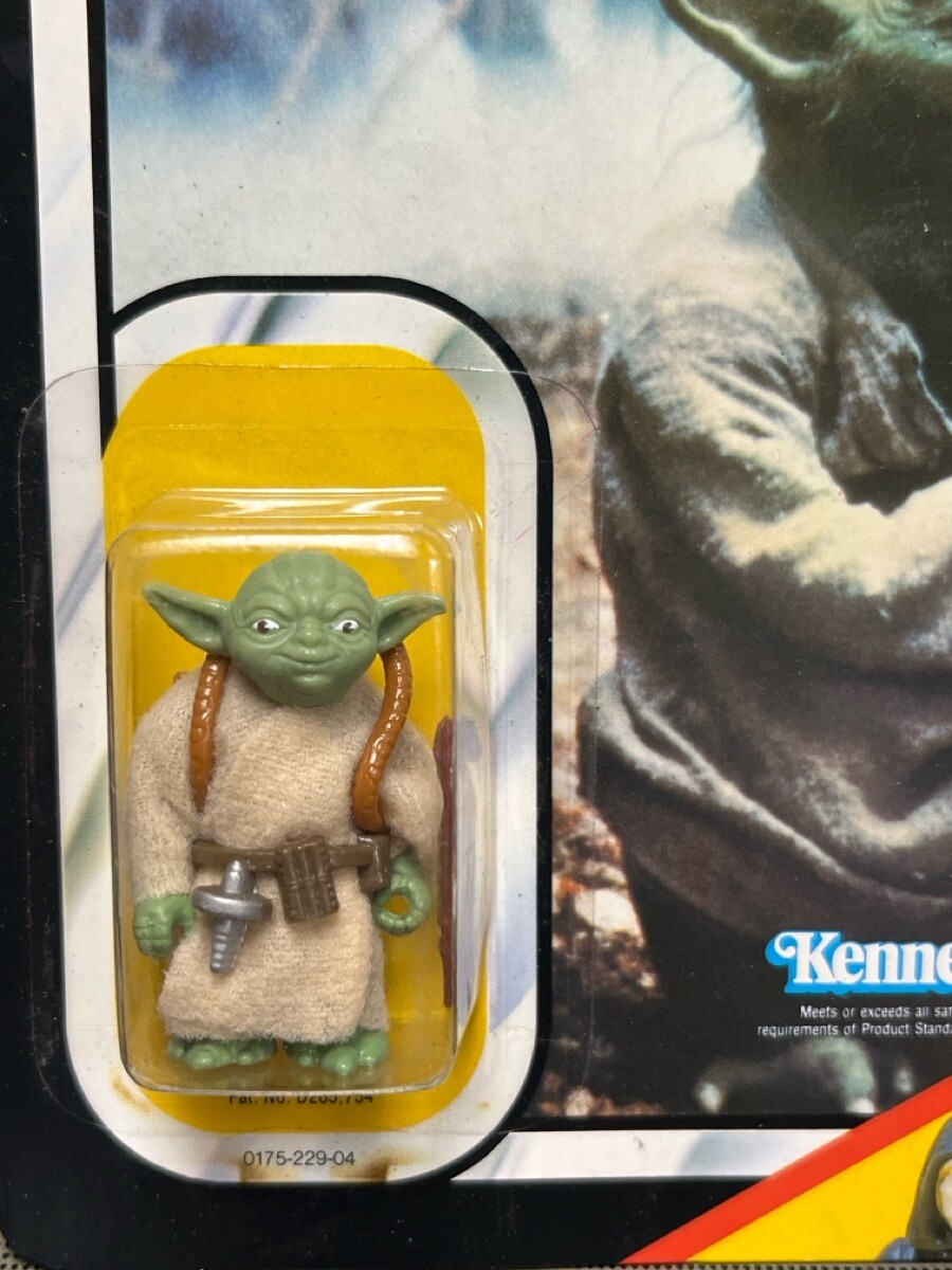 1983 KENNER STAR WARS RETURN OF THE JEDI RARE YODA THE JEDI MASTER