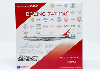 1:400 NG Lite BOEING B747-100 N7470 Passenger Airplane 1:400 NG Lite BOEING B747-100 N7470 Passenger Airplane