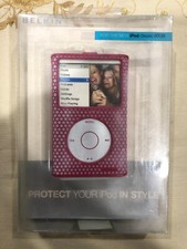 Micro empuñadura Belkin para iPod Classic 80 GB F8Z256 roja