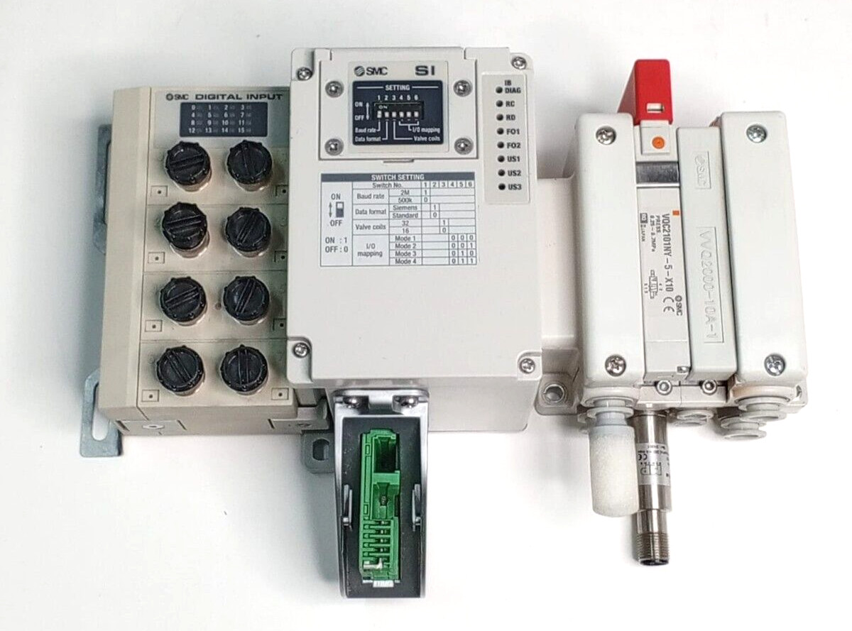 SMC EX245-DX1-X36 1X EX245-SIB2-X35 VQC2101NY-5-X10