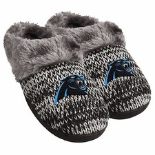 Carolina Panthers Slippers Logo NEW Womens Slide House shoes Peak Slide