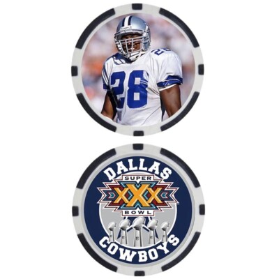 DARREN WOODSON - COWBOYS SUPER BOWL XXX  - POKER CHIP