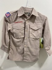 Boy Scout VENTED Quick Dry YOUTH S L/S Soft MICROFIBER Uniform NEW Shirt C311