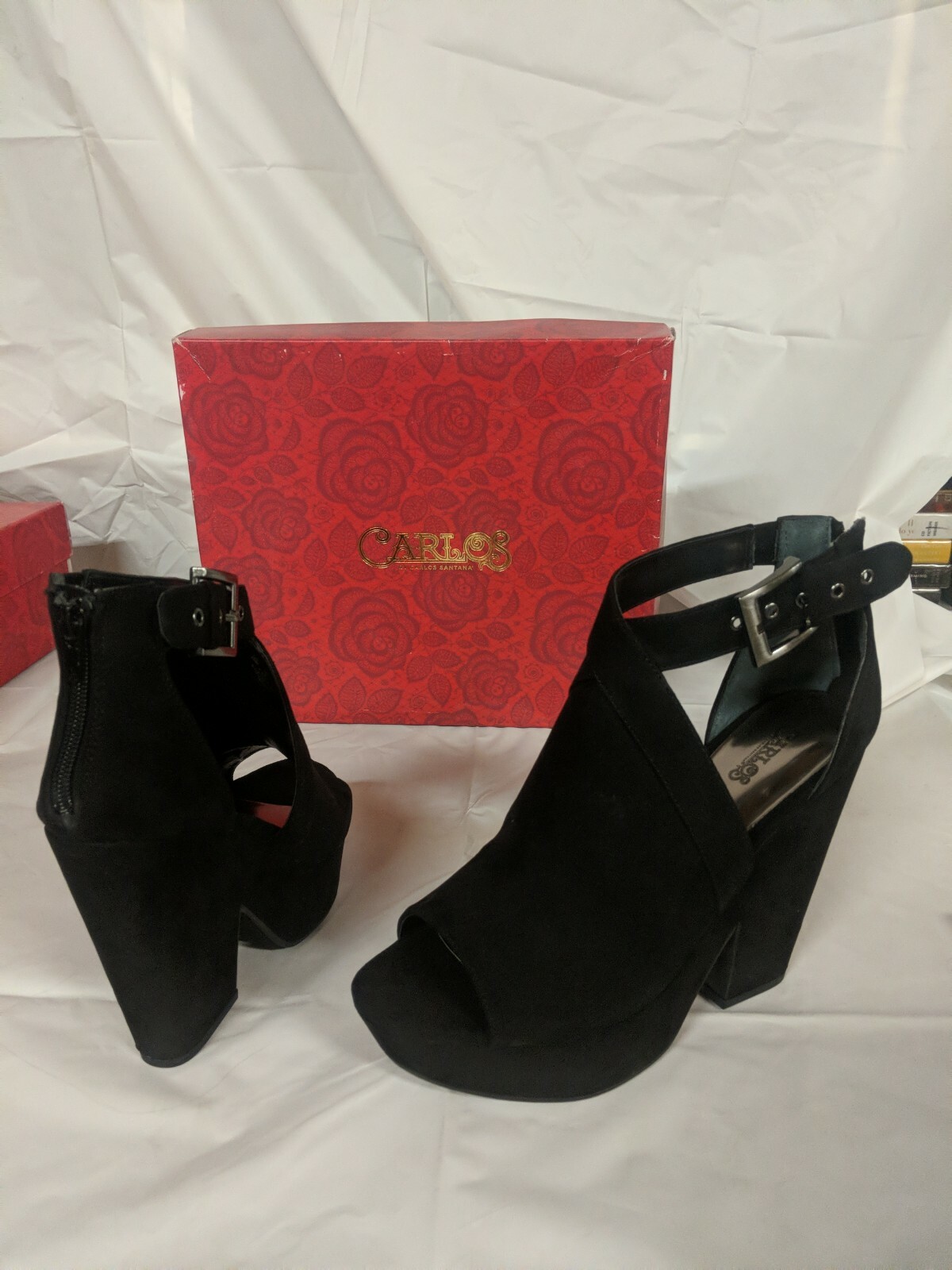 Nuevo Carlos Carlos Santana Mujer Zapatos De Tacón Plataforma Size 7 M ~ #143D | eBay