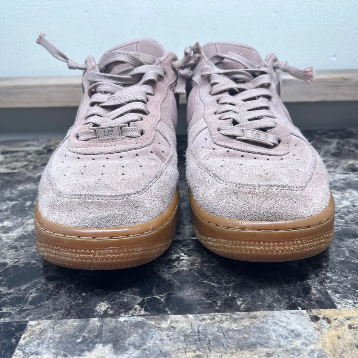 NIKE AIR FORCE 1 '07 LV8 SUEDE PARTICLE PINK [AA1117 600] US MEN SZ 10