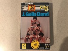 J. Geils Band BETA, 1983 Sony Video 45 - Sealed - See Description