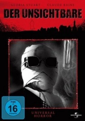 DER UNSICHTBARE - DVD NEU CLAUDE RAINS,GLORIA STUART,DUDLEY DIGGES,JAMES WHALE