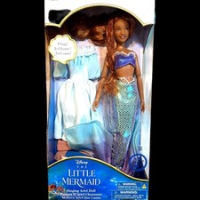 Disney Store the Little Mermaid Singing Live Action Ariel Fashion Doll New      