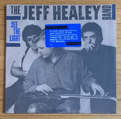 Jeff Healey Ban - See The Light original US sealed 1988 vinyl LP hype AL-8553