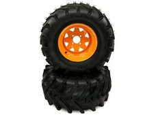 (2) Aggressive Tire Assm 26x12.00-12 Scag Turf Tiger II 61" 72" 485604 486159