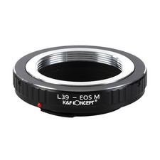 K F Concept adapter for Leica M39 mount lens to Canon EOS M camera M1 M3 M5
