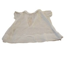 1940's Vintage Baby Dress White Collar Cap Sleep