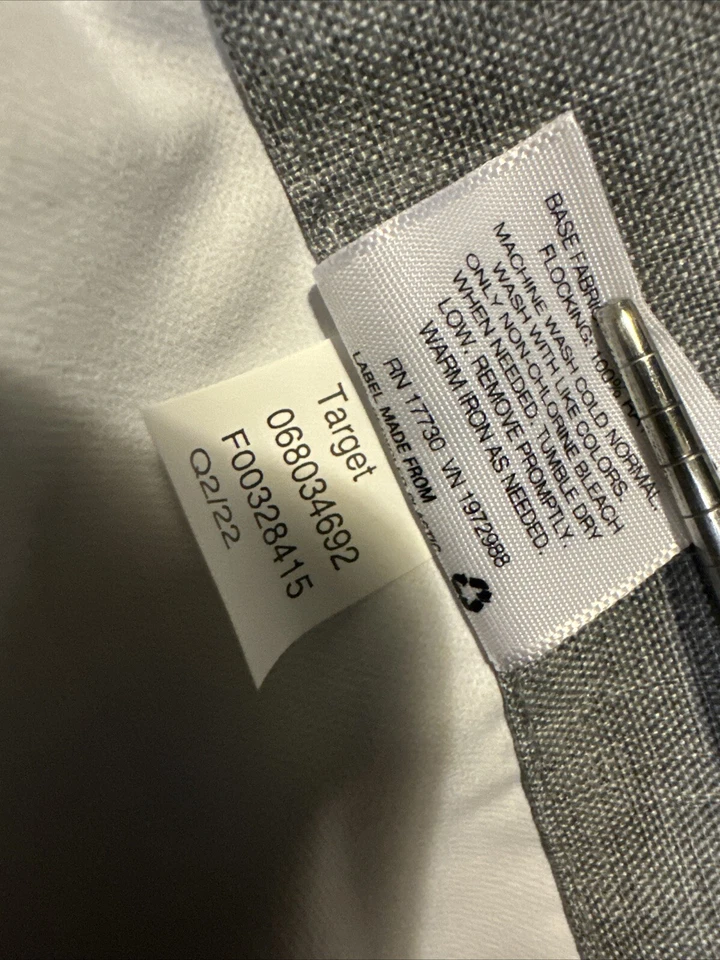 Target Blackout Curtain 1 Panel Room Essentials Gray - Image 4 of 4