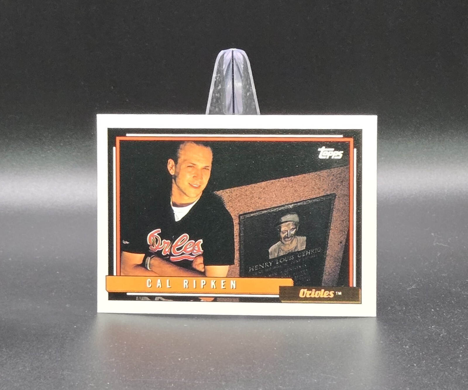 1992 Topps CAL RIPKEN JR Card #40 Baltimore Orioles Baseball