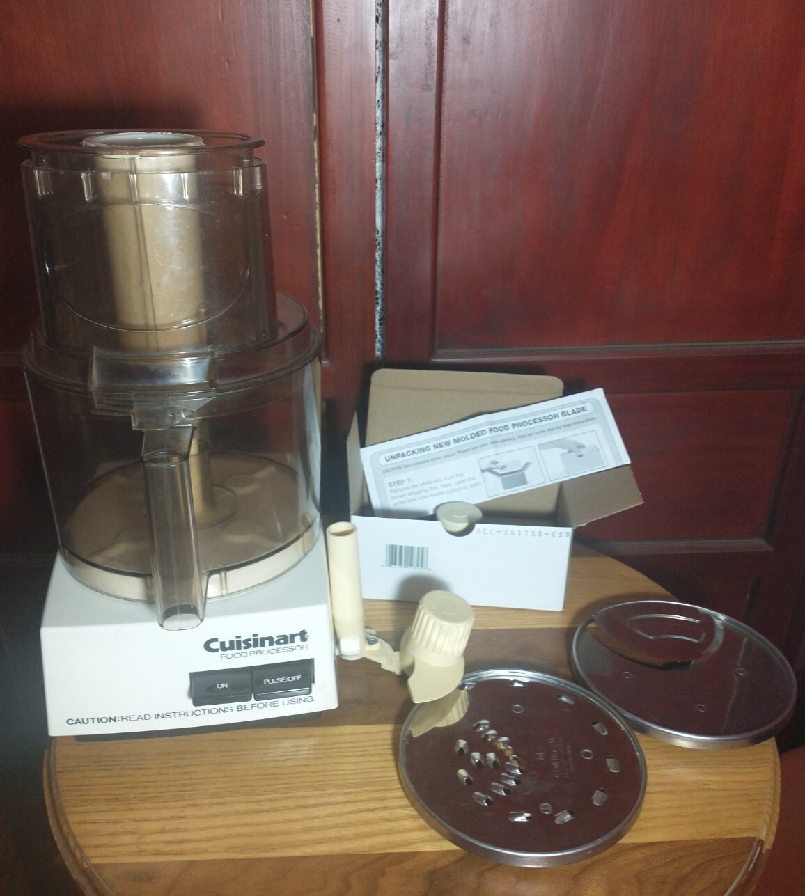 Vintage Cuisinart Food Process8f with replacement blade Nice eBay