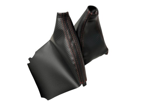 Carbon Fiber Shift Emergency Brake boot For Subaru Forester 2009 2010 2011 2012 - Bild 2 von 5