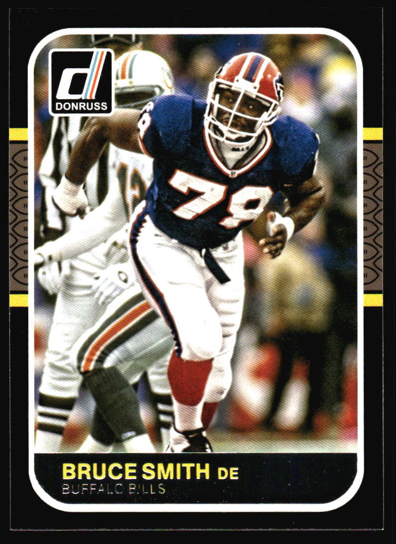 2016 Donruss Bruce Smith 1987 Retro #4 Buffalo Bills