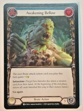 Flesh And Blood Welcome to Rathe Awakening Bellow (Blue) WTR034 Unlimited NM/M