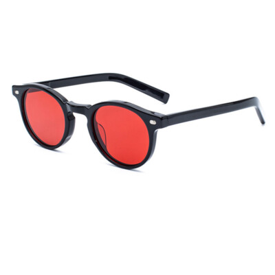 Acetate Polarized Retro Oval Sunglasses Unisex Vintage Eyewear Amazon.com: Mose Romano Retro Oval Sunglasses for Women Men  main image 4