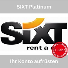 Upgrade członkostwa SIXT Platinum f??r 1 rok