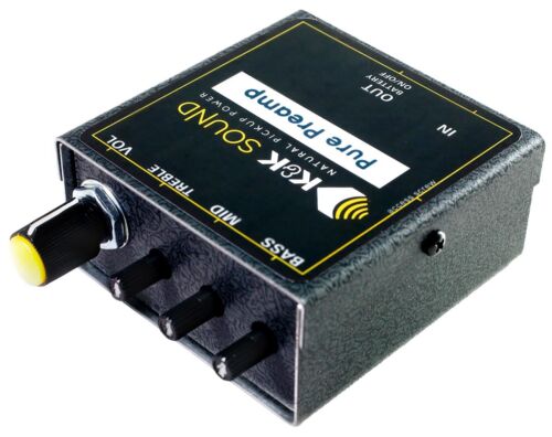 K&K Sound Pure Preamp/EQ for Pure Mini/Classic/Bass & Other Guitar/Instr Pickups - Picture 1 of 2