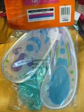 WINGS for Fairy Dress Costume blue purple lime green Girls 4 6