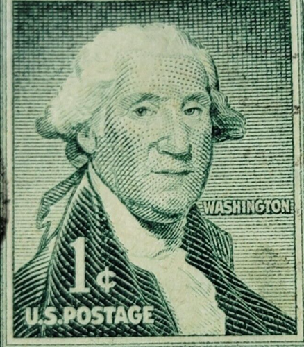 US-Briefmarke ~ George Washington 1789-1797 ~ 1¢ Green Stamp ~ Z67 - Bild 4 von 6