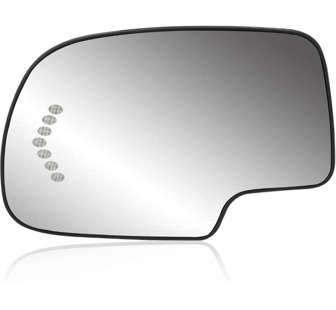 AUXITO Left Driver Heated Side Mirror Glass For Cadillac Escalade 2003-2005 – GM1324102